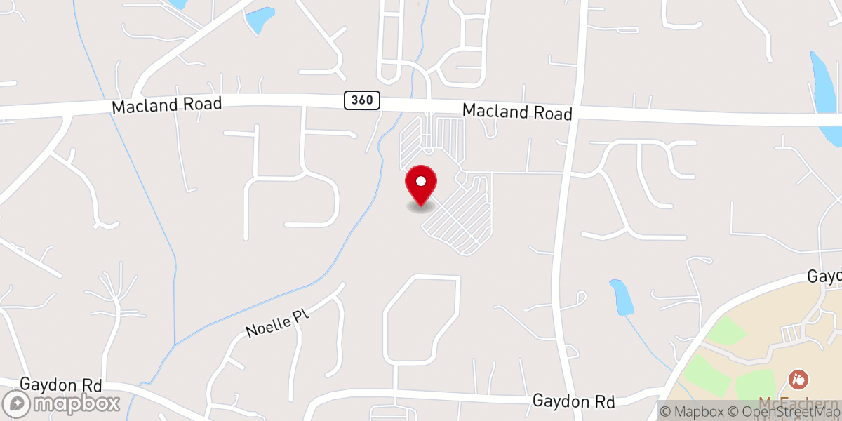 Map showing location of Christian Village Ministries