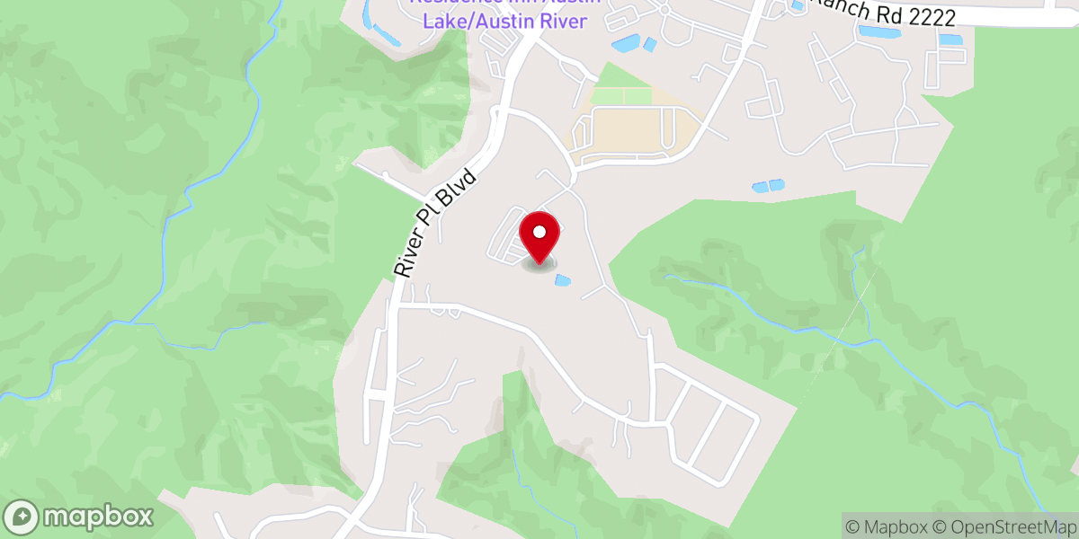 Map showing location of Austin Christian Fellowship