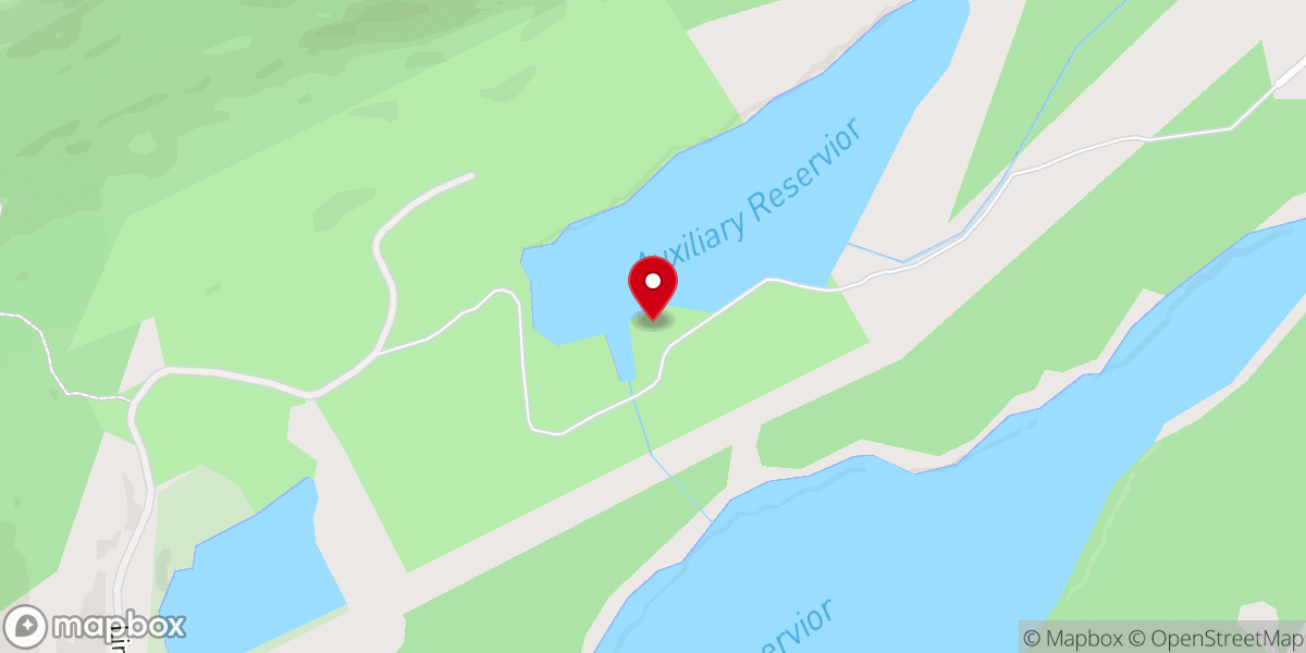 Map showing location of turrell chapel 1973
