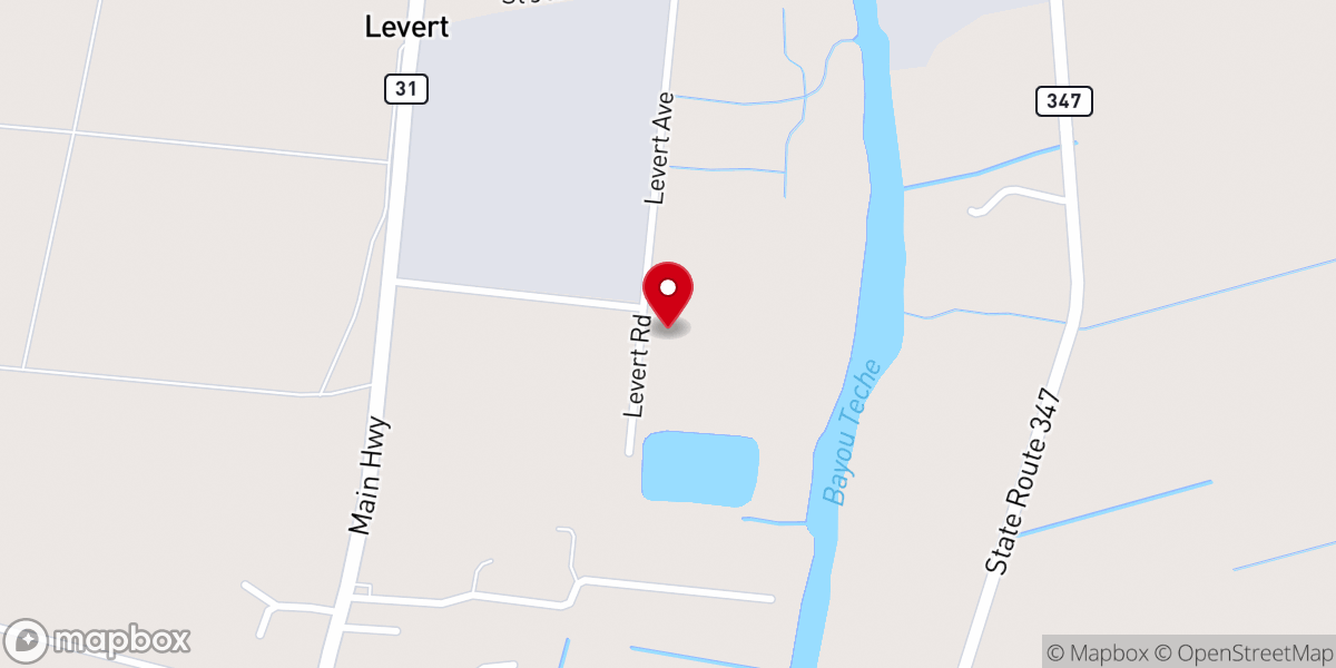 Map showing location of St. Martin Animal Shelter