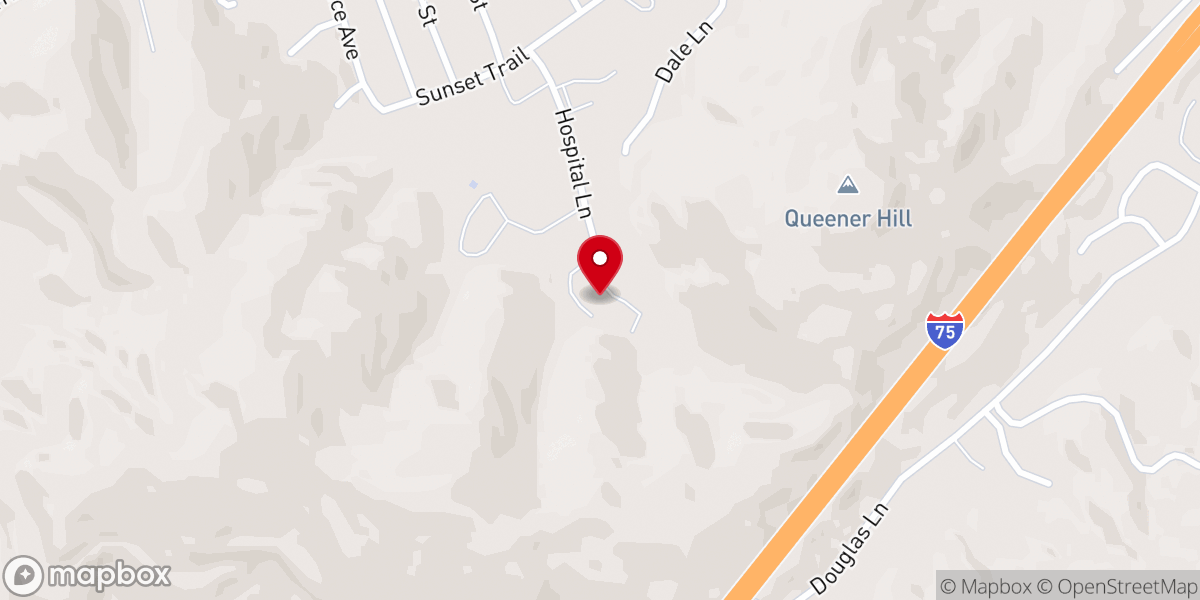 Map showing location of Beech Tree Post-Acute and Rehabilitation Center