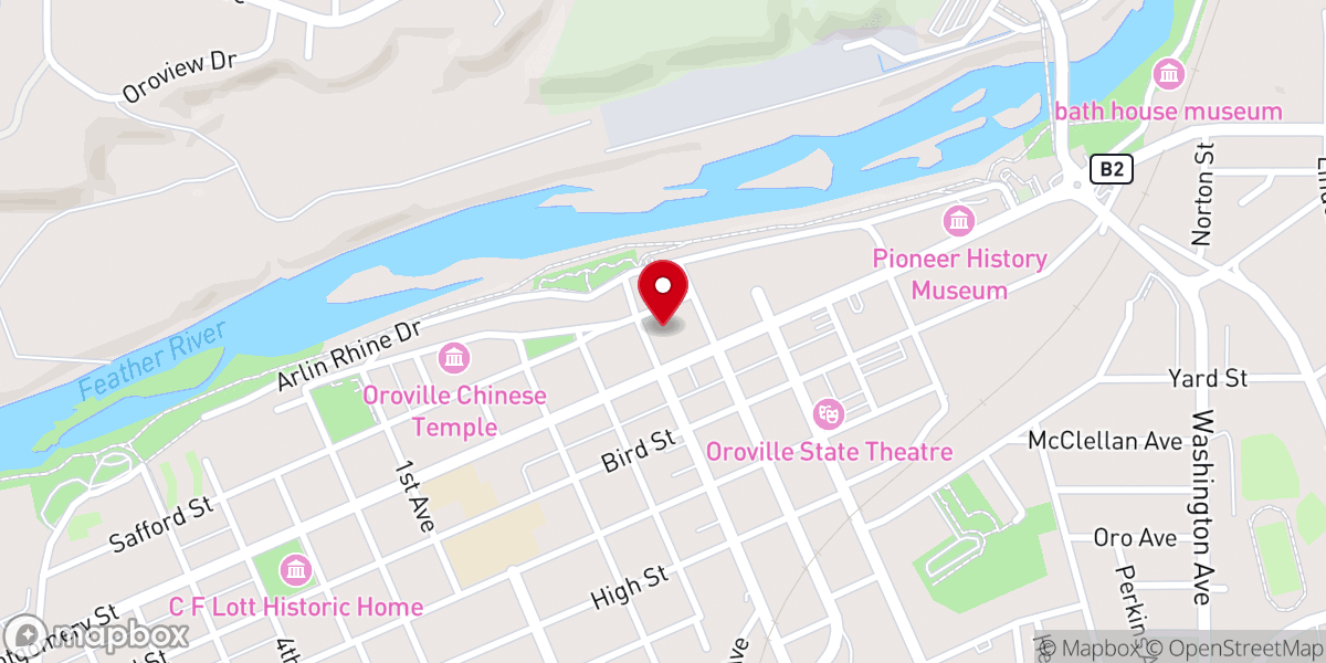 Map showing location of Kingdom Community Church
