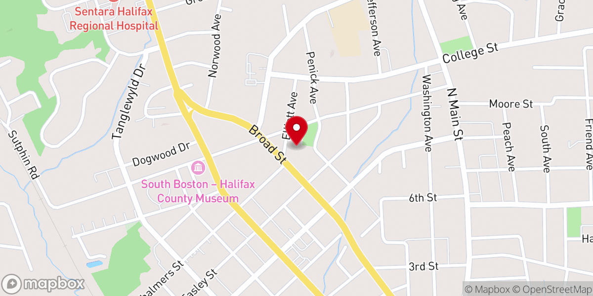 Map showing location of Mayfield Apostolic Church Prsng