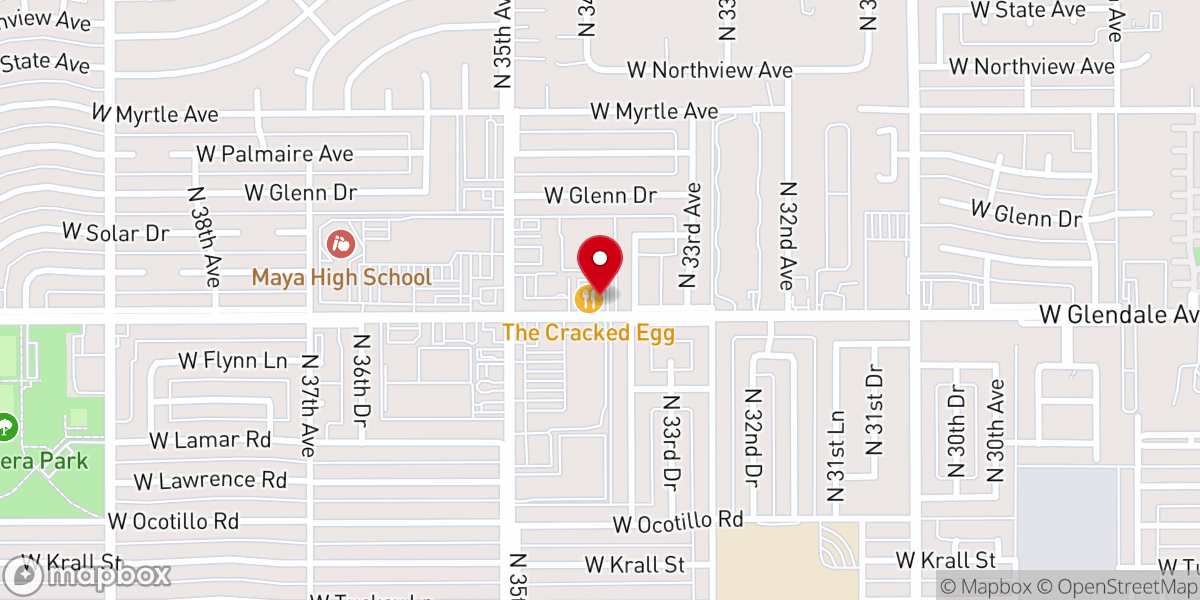 Map showing location of World Vision Evangelism Church of Phoenix