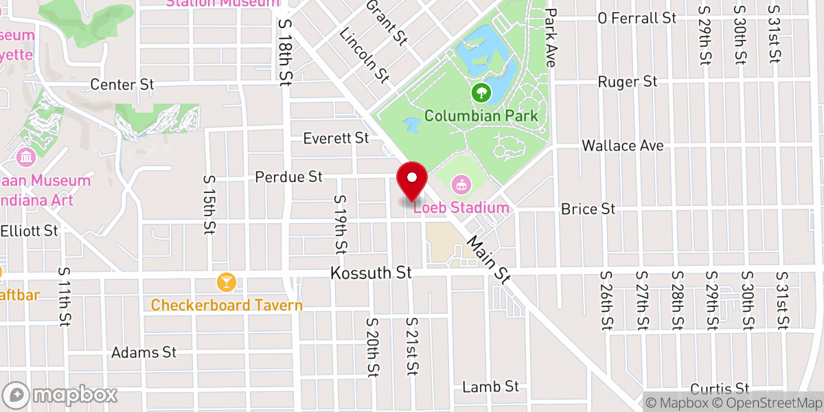 Map showing location of Congress Street United Methodist Church
