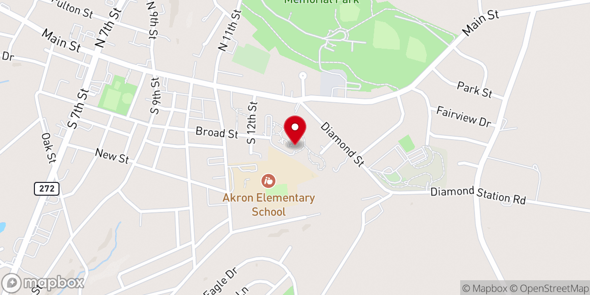 Map showing location of The Welcoming Place