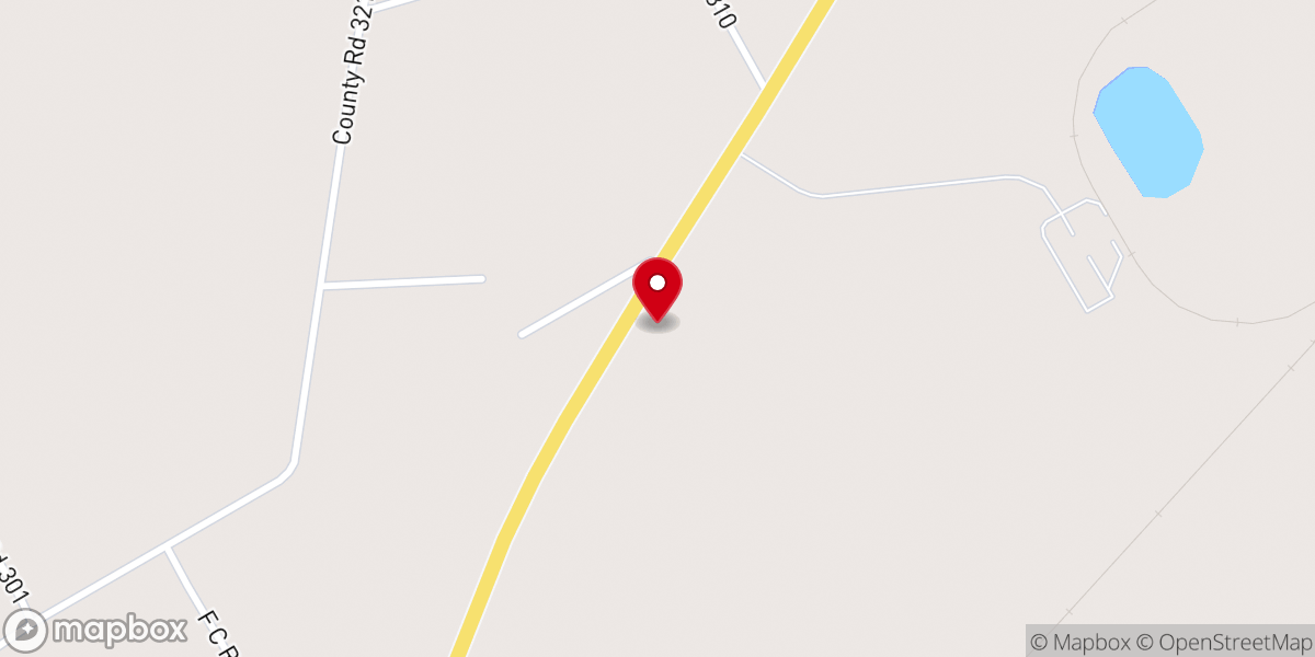 Map showing location of Oakwood Steel Fabrication Inc