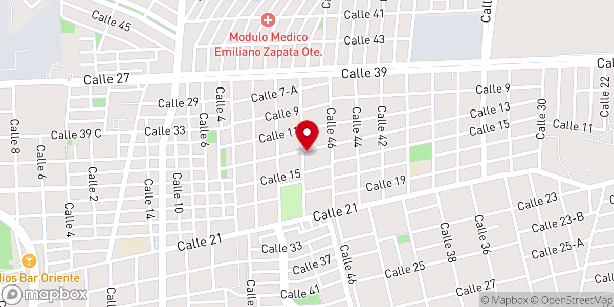 Map showing location of IGLESIA DE DIOS ALIENTO DEL CIELO