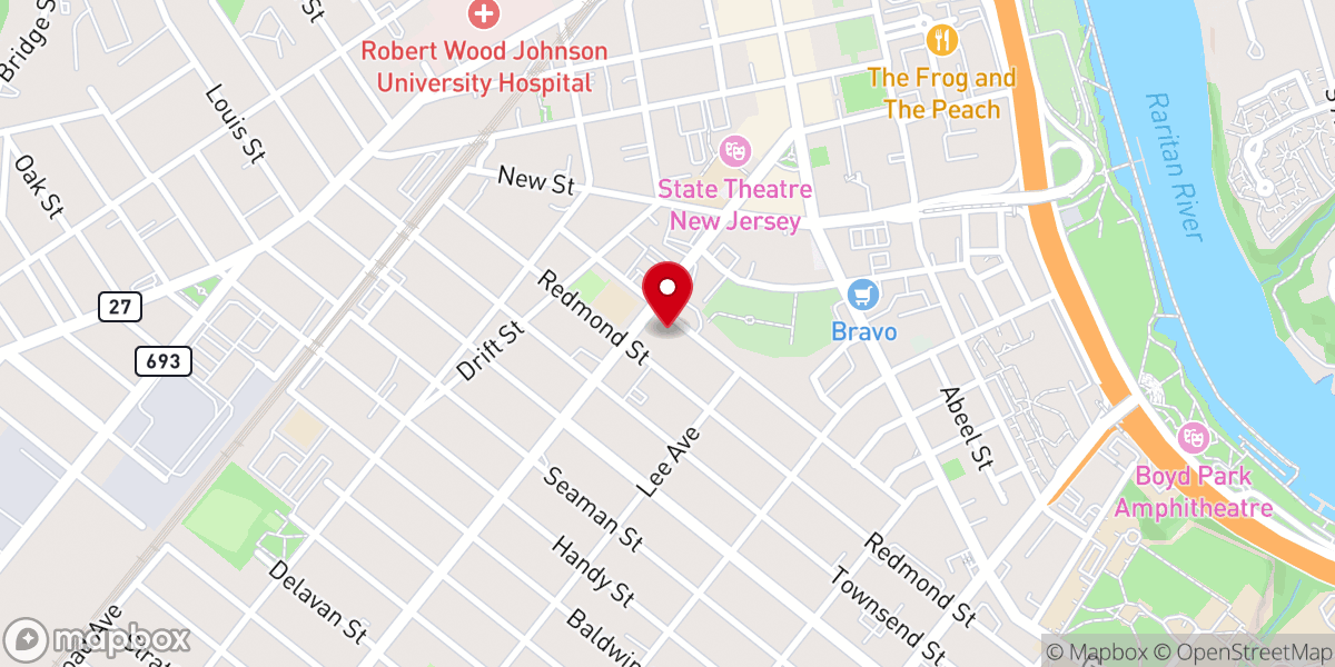 Map showing location of Nativity of the Blessed Virgin Mary Ukrainian Catholic Church