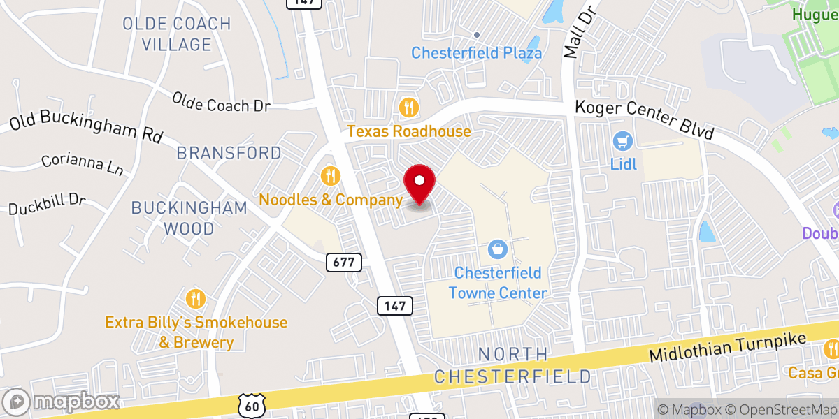 Map showing location of Resurrection Life Ministries