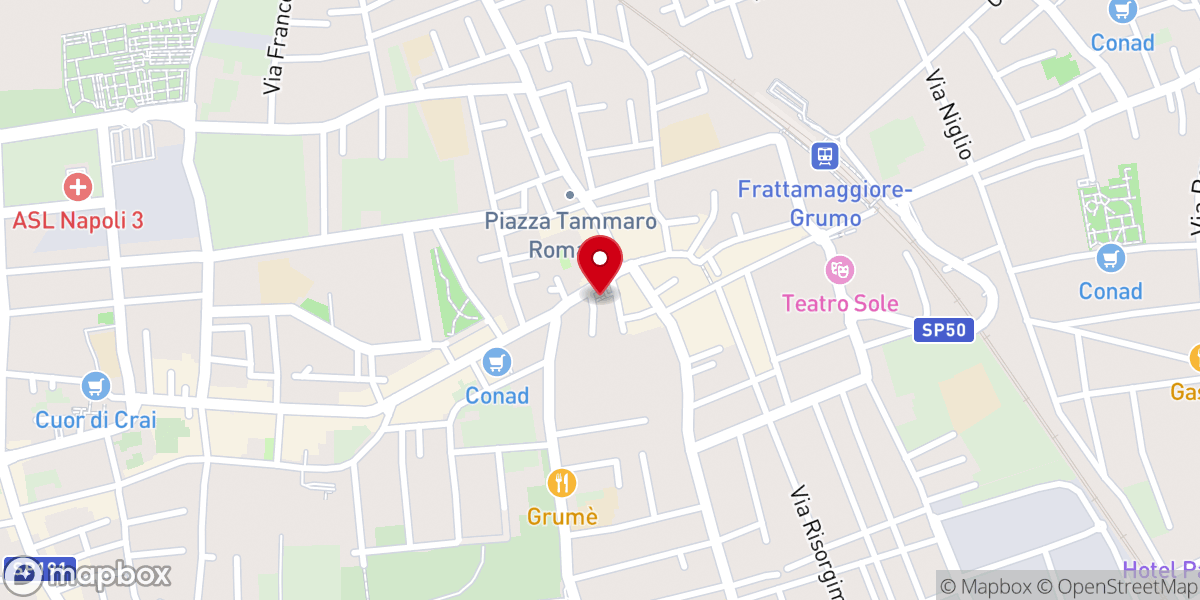 Map showing location of Basilica Pontificia di San Tammaro Vescovo