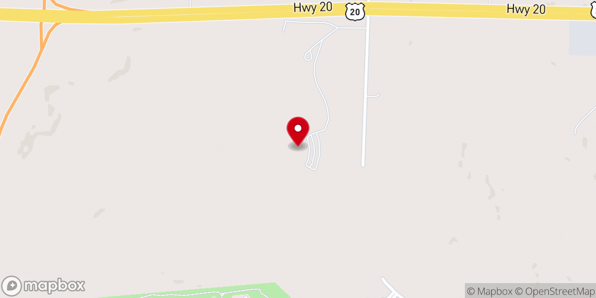 Map showing location of Cornerstone World Outreach