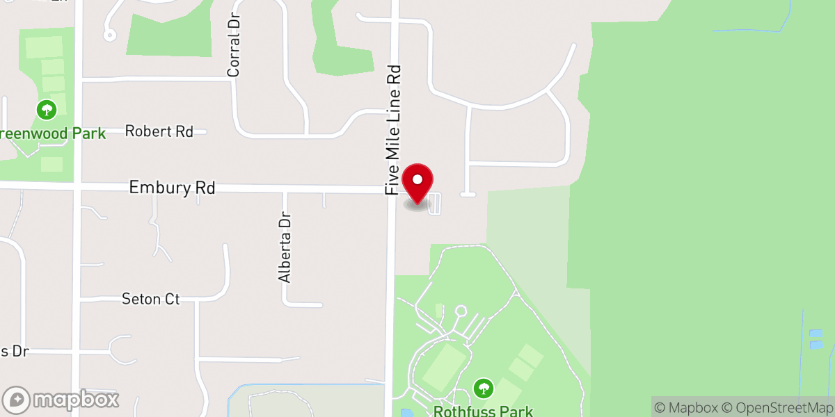 Map showing location of PathWay Church