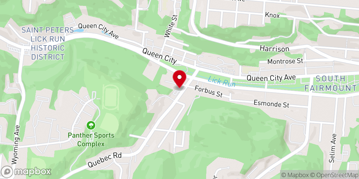 Map showing location of Quebec Church of God