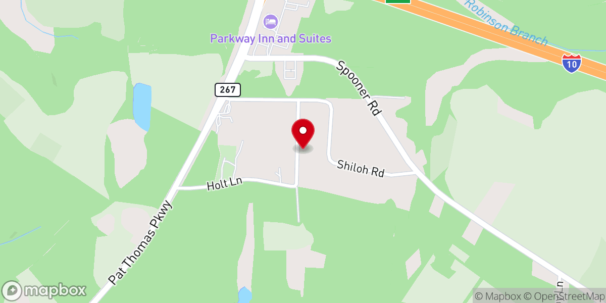 Map showing location of Saint Marks Church