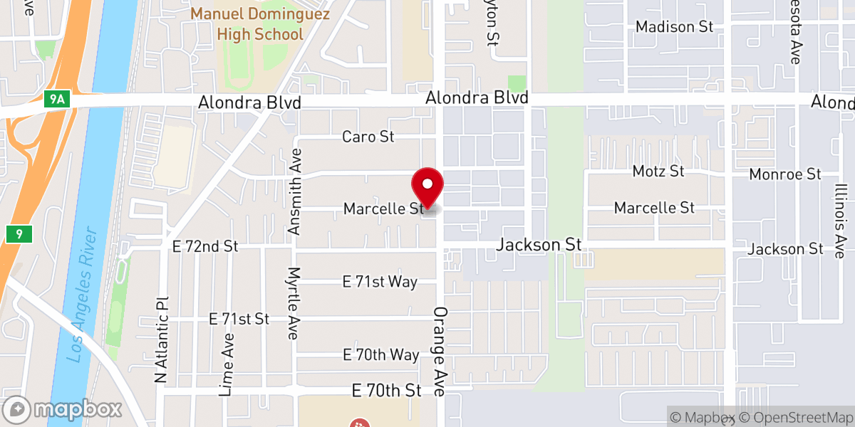 Map showing location of Joseph of Jacob United Church of God in Christ