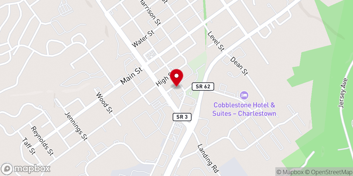 Map showing location of Main Cross Independent Baptist
