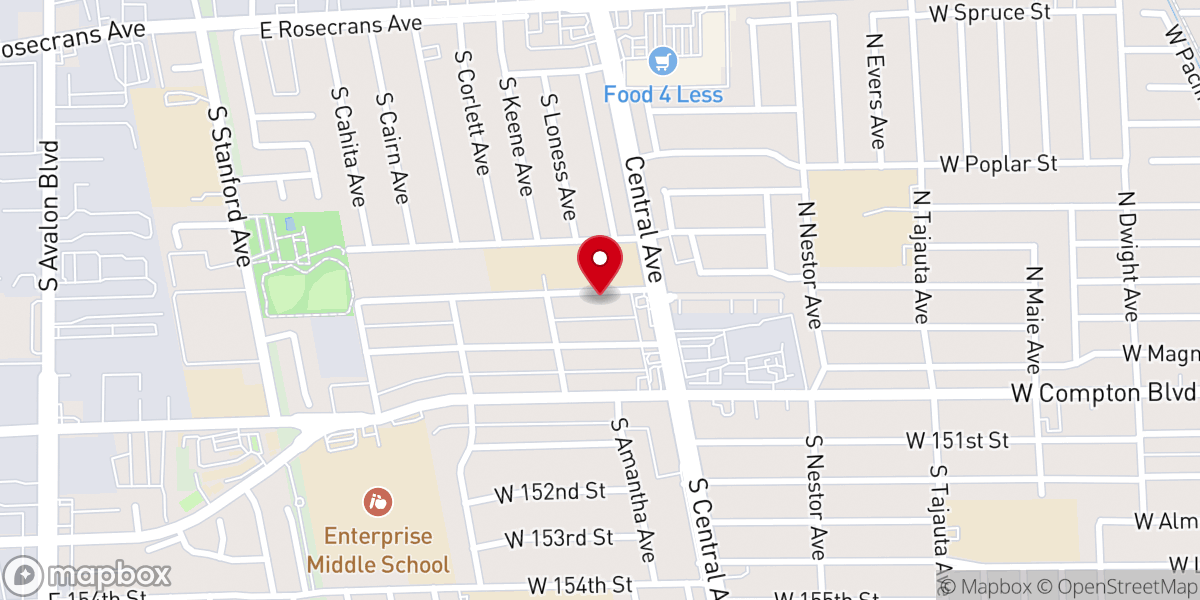 Map showing location of new true faith missionary baptist church
