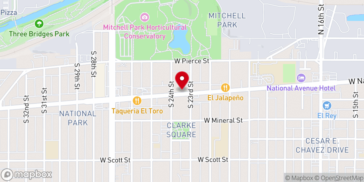 Map showing location of Iglesia De Dios Pentecostal Príncipe De Paz