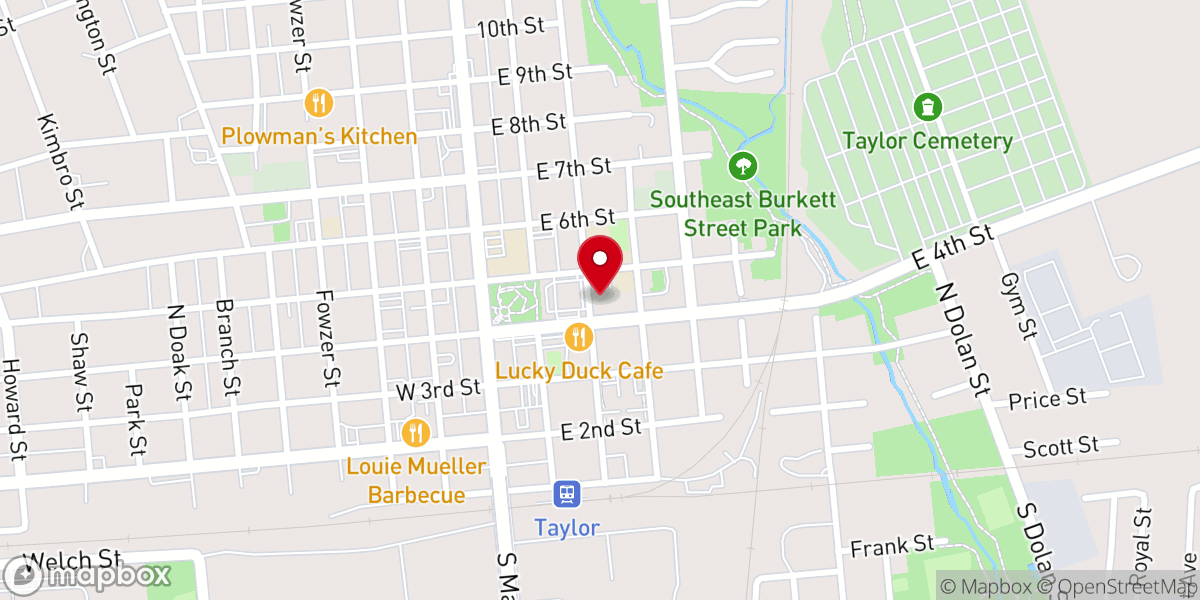 Map showing location of Saint Mary of the Assumption Catholic Church