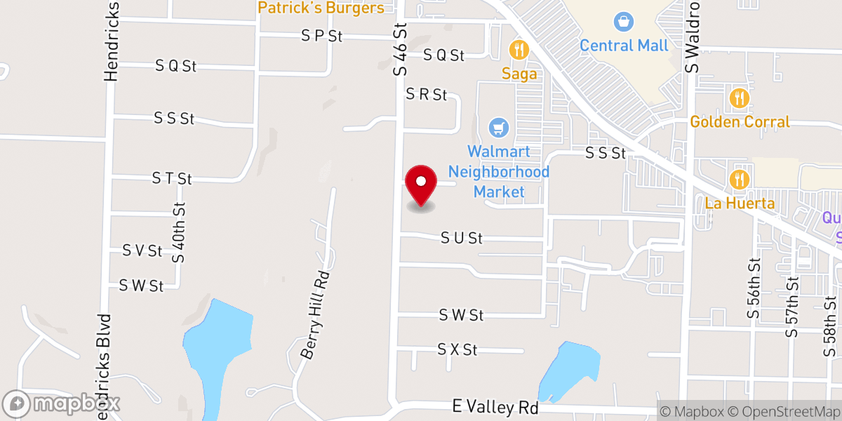 Map showing location of Pentecostal House of Righteousness