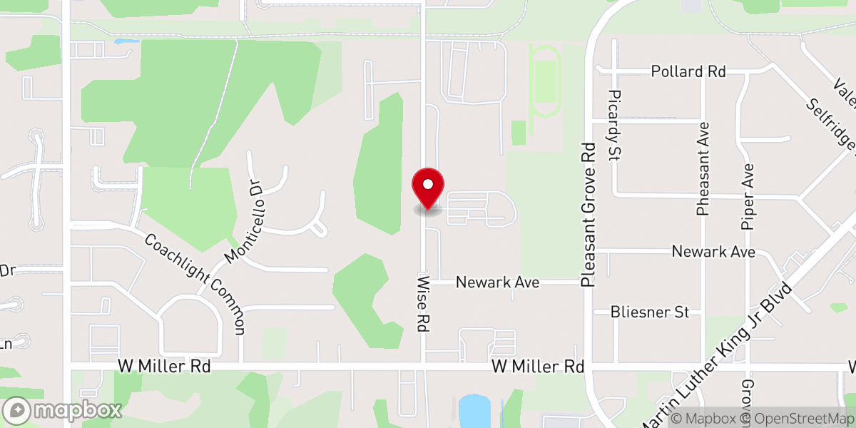 Map showing location of City Life Lansing Inc