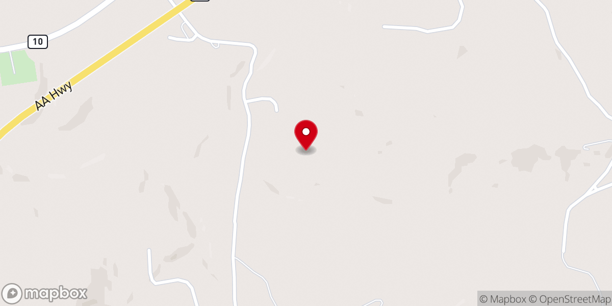 Map showing location of Bethel Church