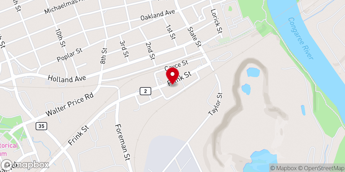 Map showing location of Sacred House of Prayer