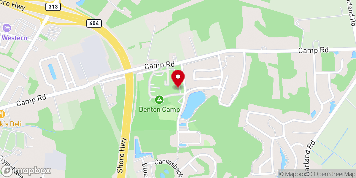 Map showing location of His Hope Ministries