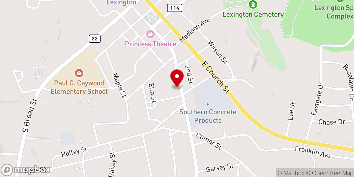 Map showing location of Church Of The Lord Jesus Christ