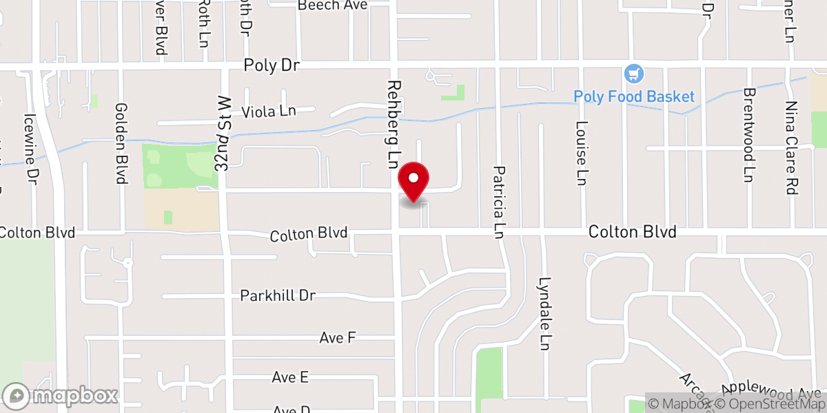 Map showing location of Pentecostals of Billings