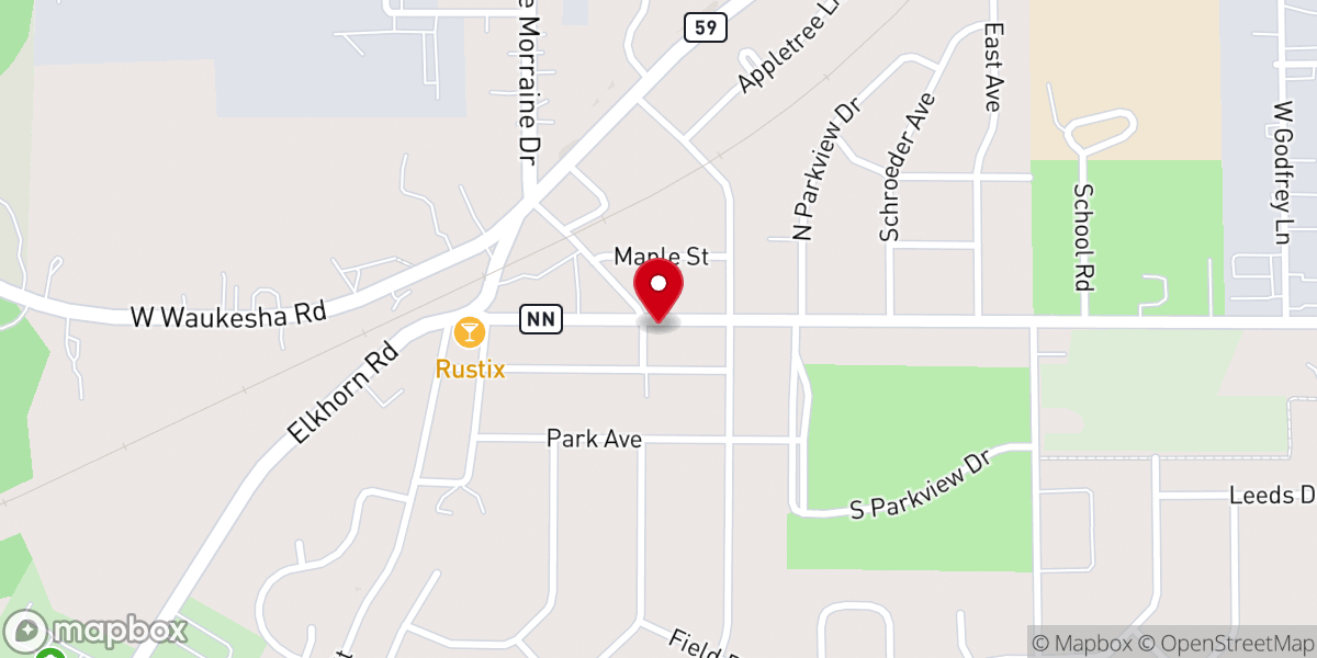 Map showing location of Eagle Mission Church