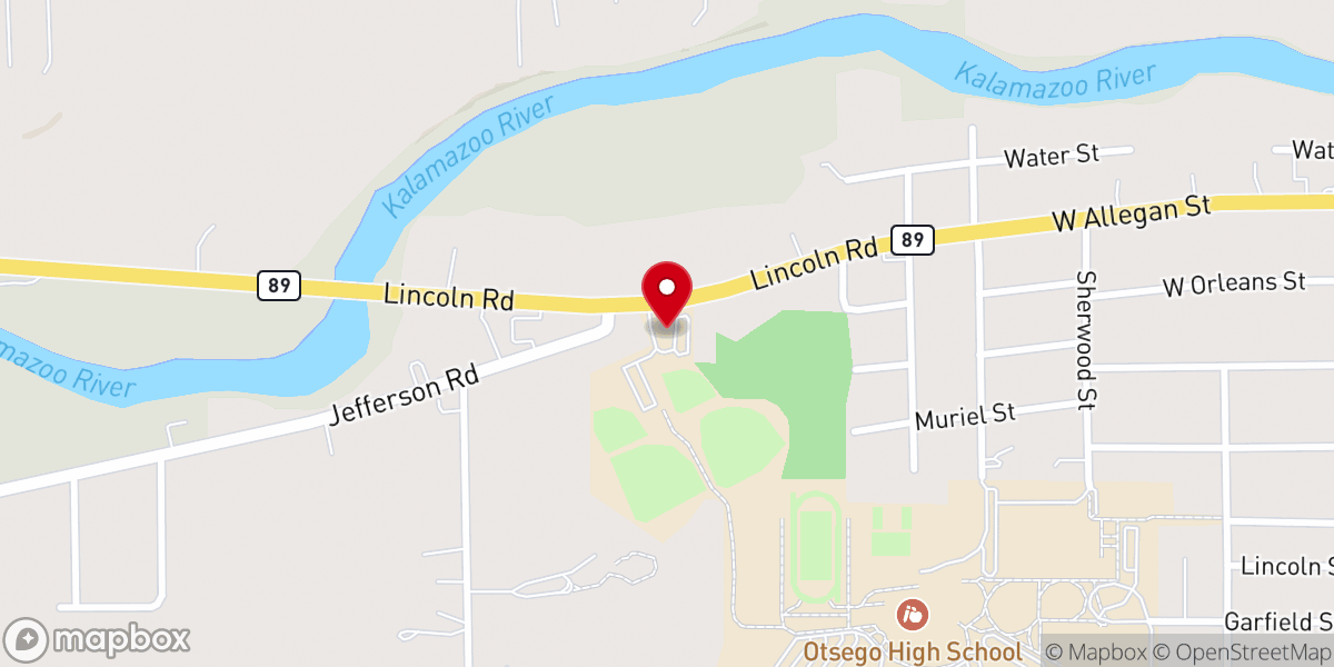 Map showing location of God’s Will Gospel Center