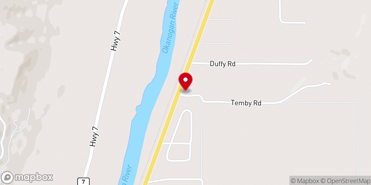 Map showing location of First Baptist Church