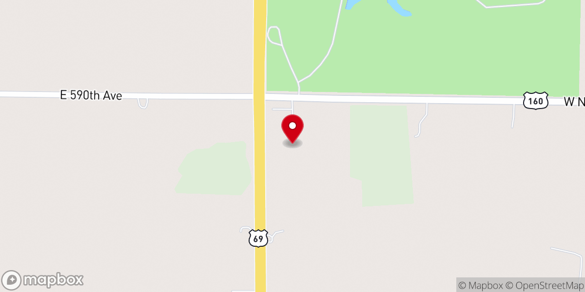 Map showing location of LifeTrack Church