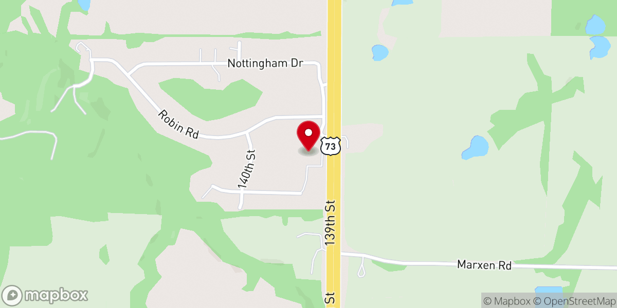 Map showing location of Wallula Christian Church