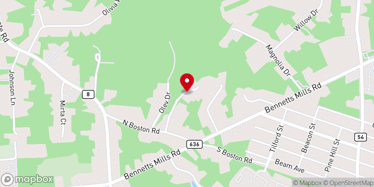 Map showing location of Congregation Vineyards