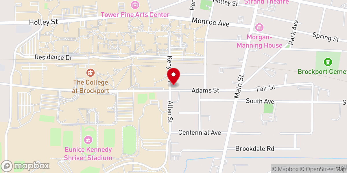 Map showing location of Newman Oratory