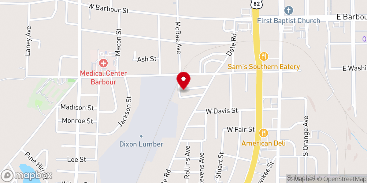 Map showing location of Church of the First Born of the Living God