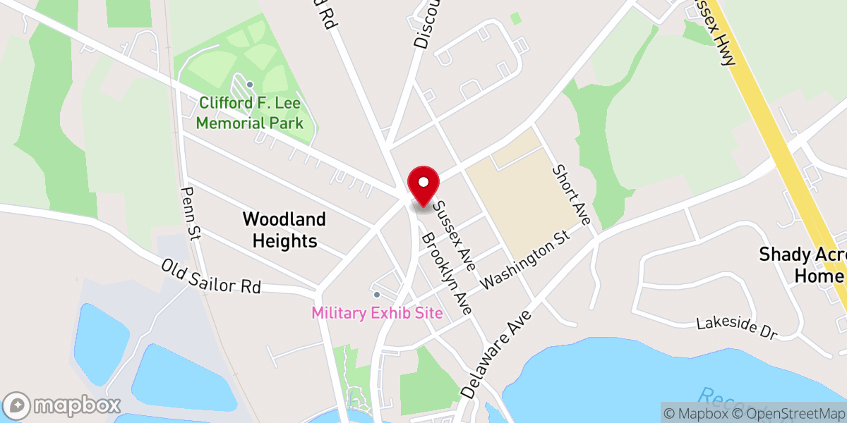 Map showing location of Grace Tabernacle of Deliverance Church
