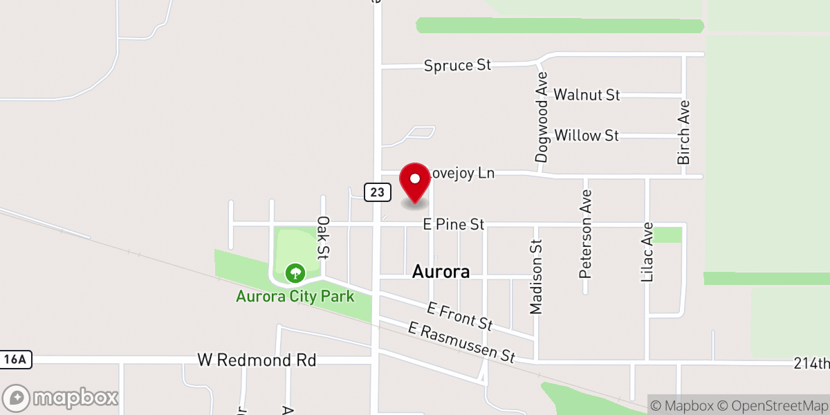 Map showing location of Impact Church