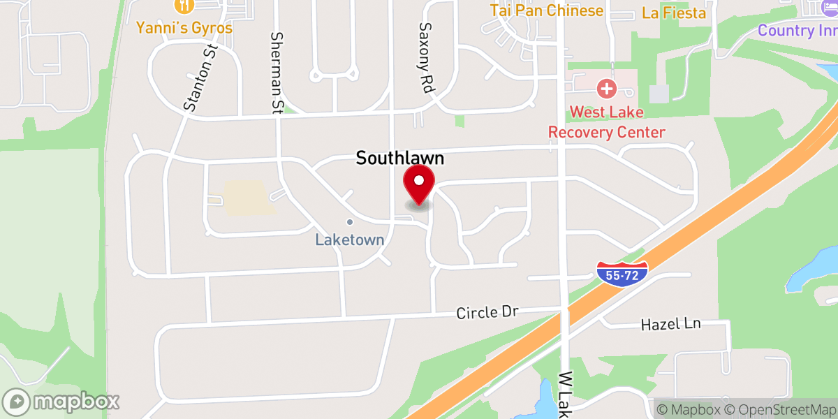 Map showing location of Spirit and Truth Ministries
