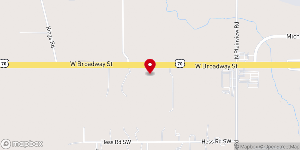 Map showing location of H2OLife.Church