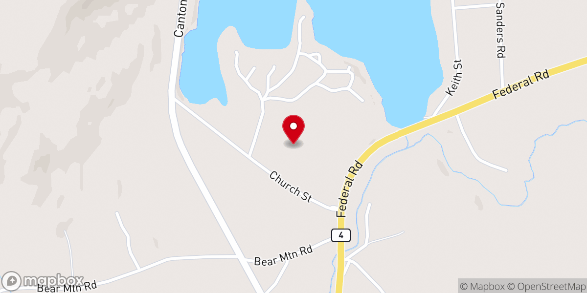 Map showing location of Livermore Town Garage