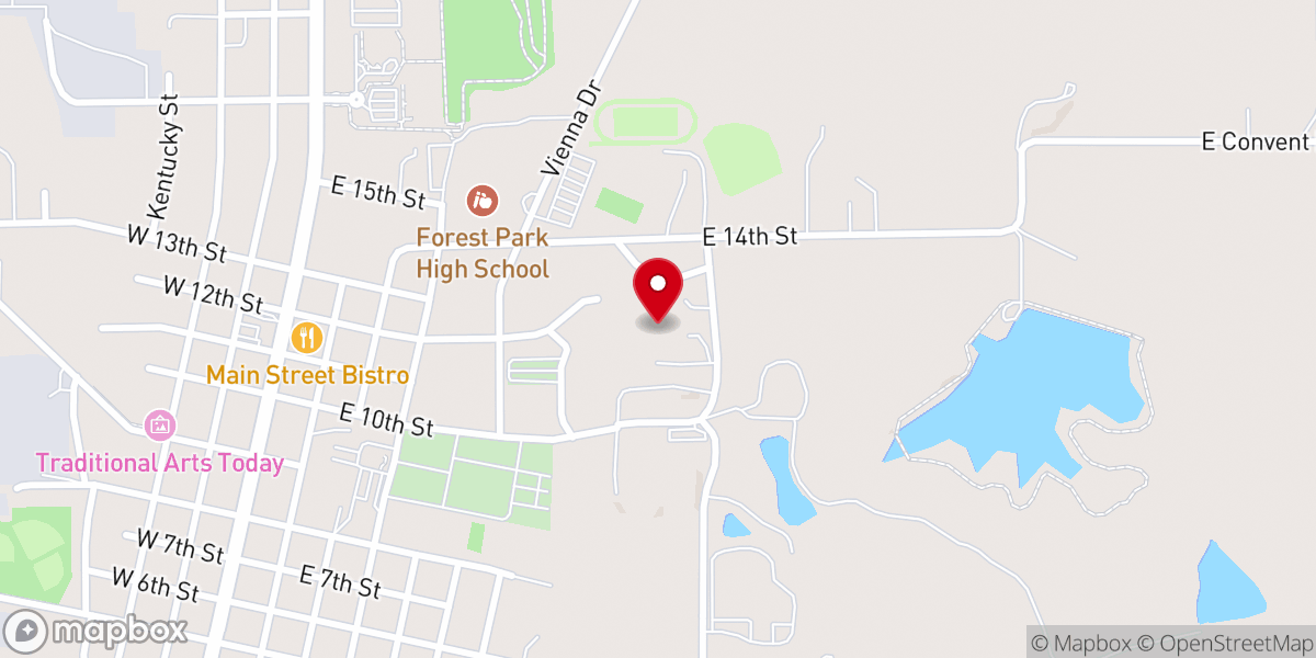 Map showing location of Monastery of the Immaculate Conception