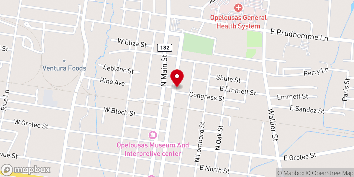 Map showing location of Holy Ghost Convent