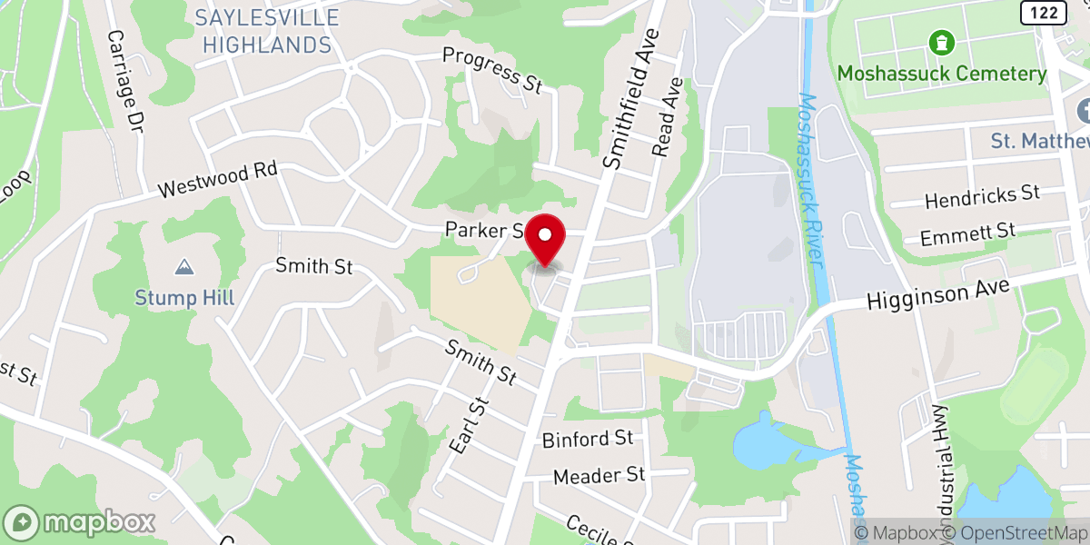 Map showing location of Lincoln Seventh-day Adventist Church