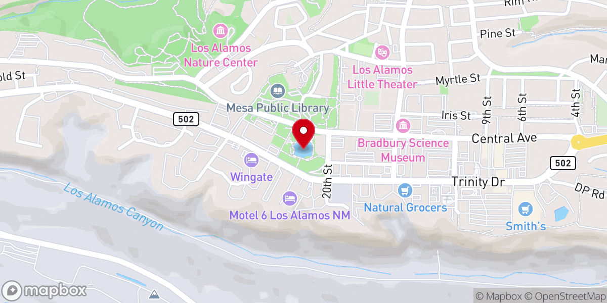 Map showing location of Ashley Pond