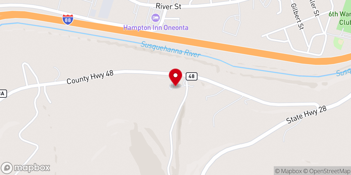 Map showing location of HillCity Church