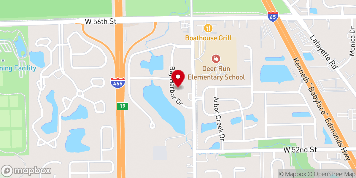 Map showing location of Eagles Crest Christian Fellowship